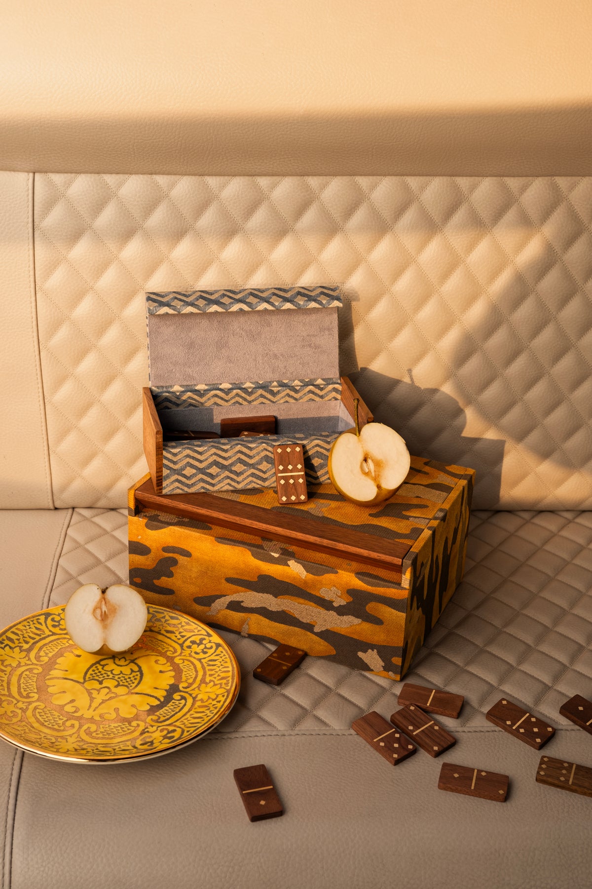 FORTUNY DOMINO SET-GREY