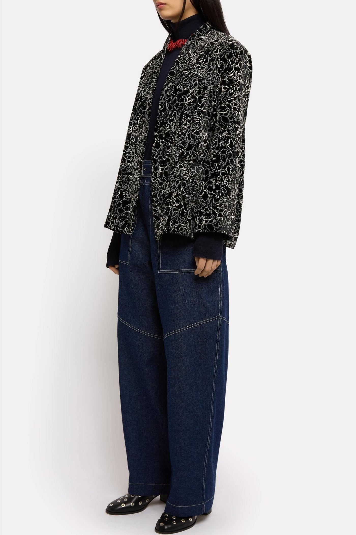 Veste Aldo à motifs - Noir
