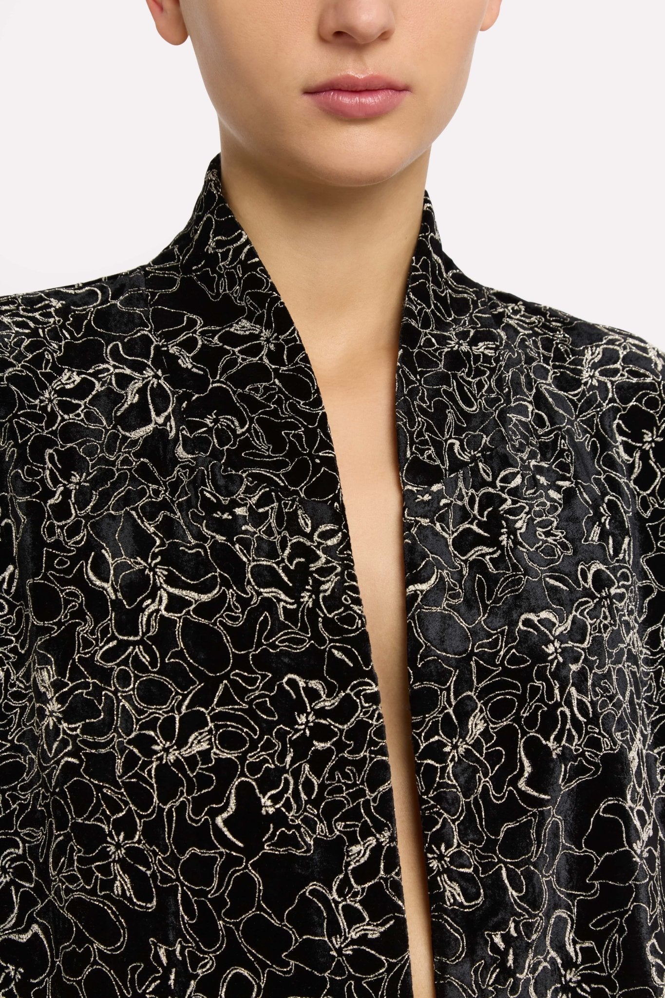Veste Aldo à motifs - Noir