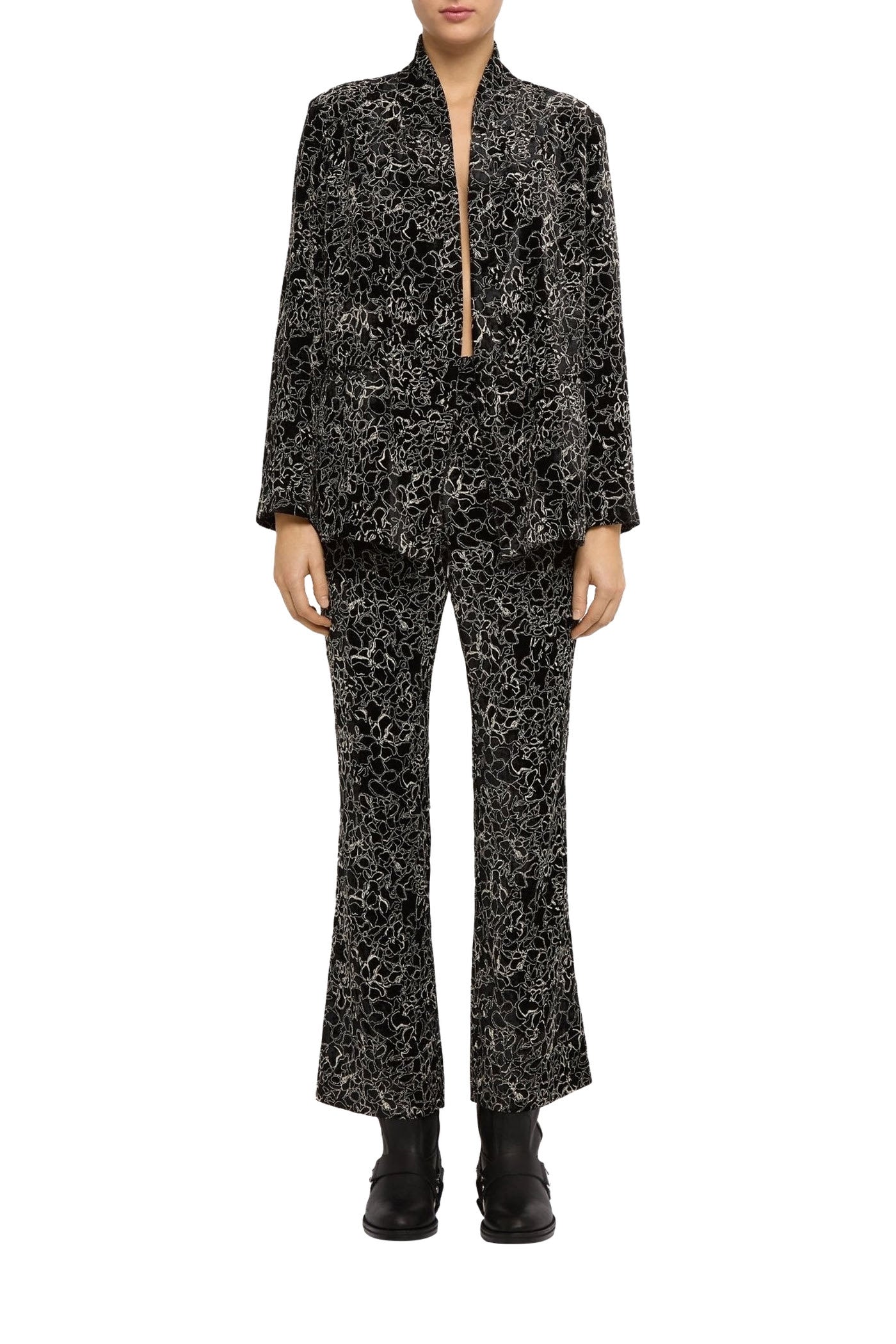 Veste Aldo à motifs - Noir