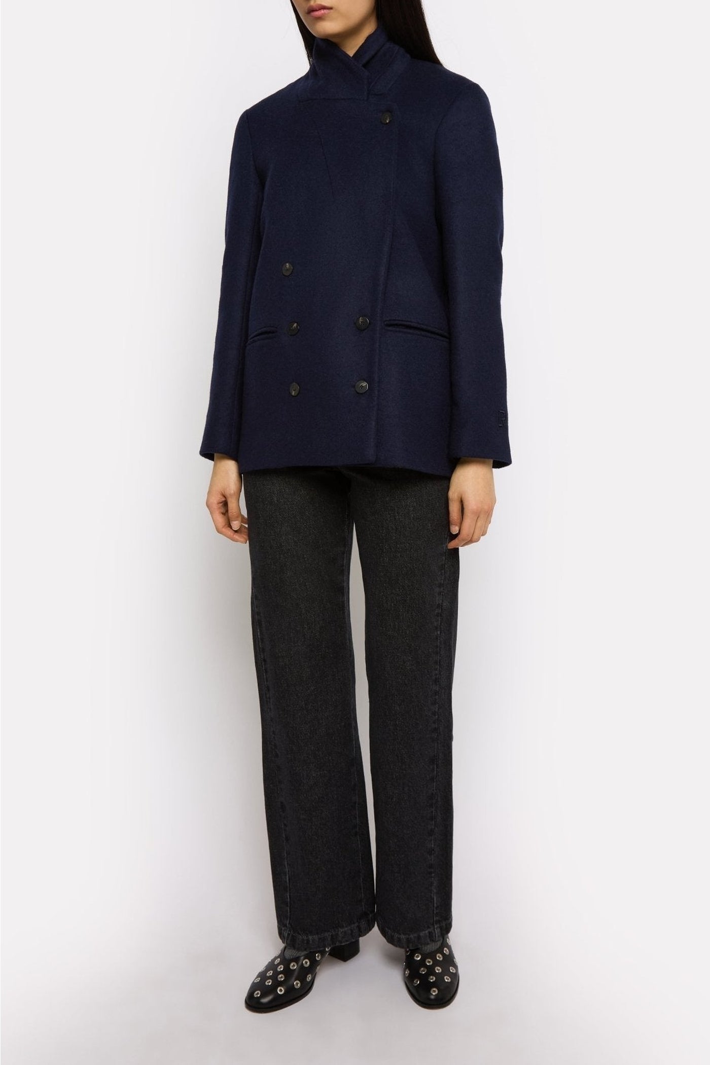 Veste Kisskiss en laine - Navy