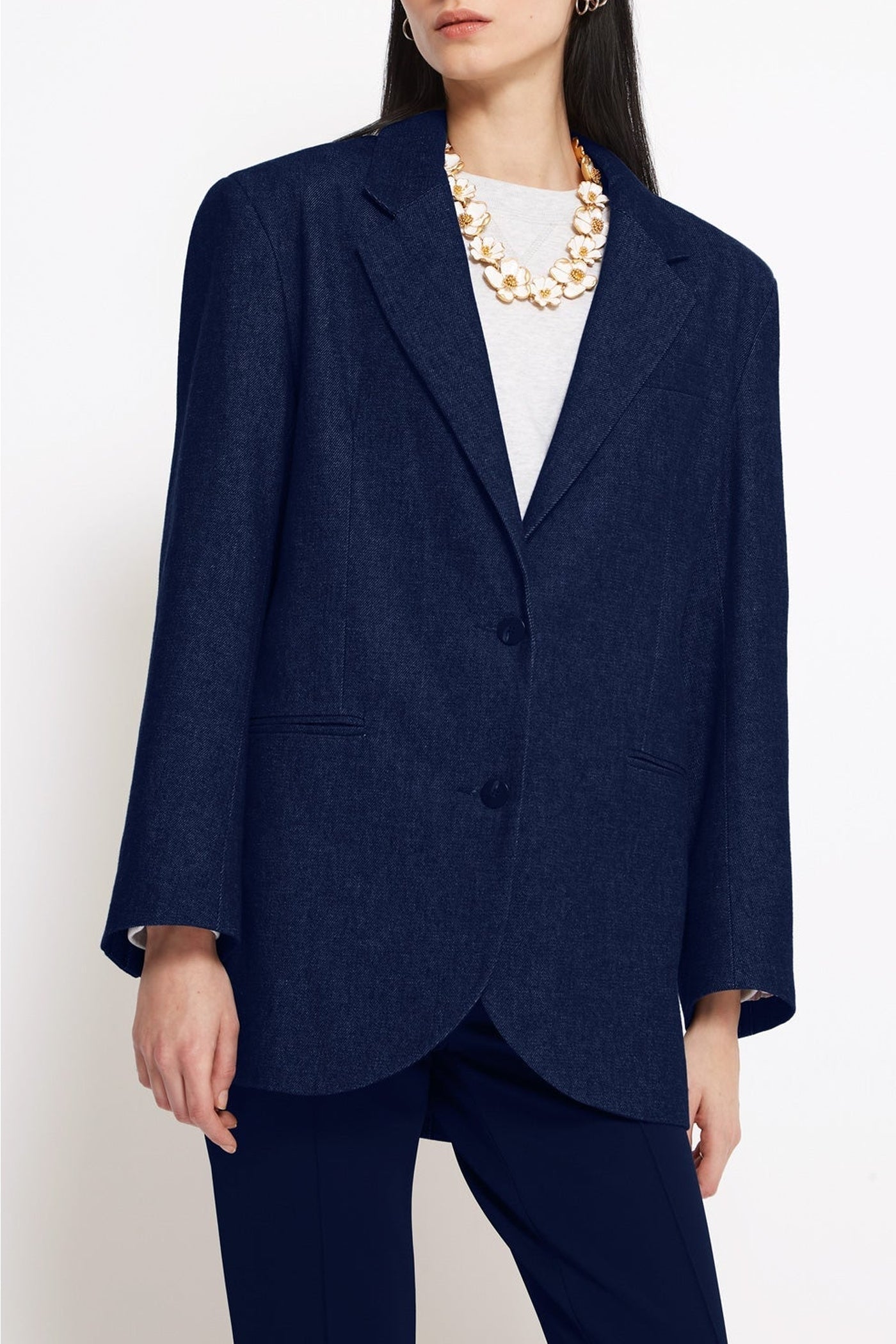Veste Mickey en coton - Indigo
