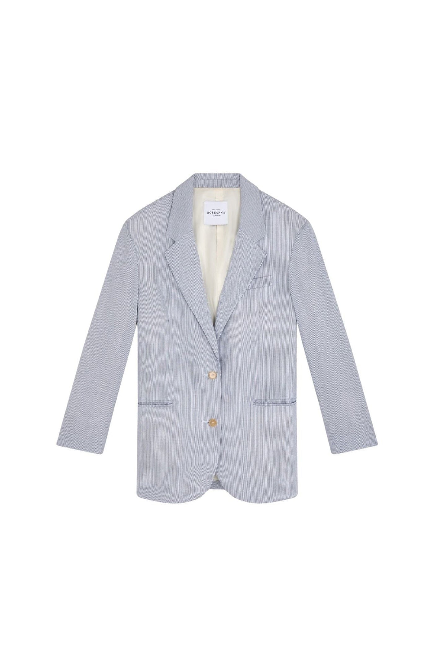 Mickey jacket in linen - White