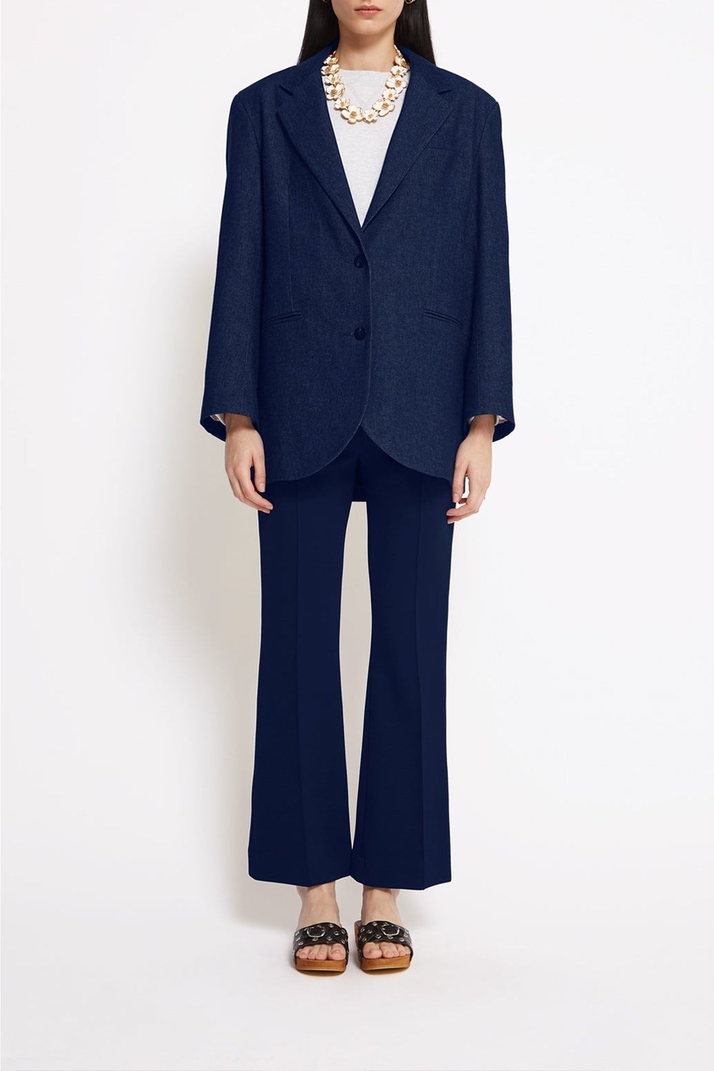 Veste Mickey en coton - Indigo