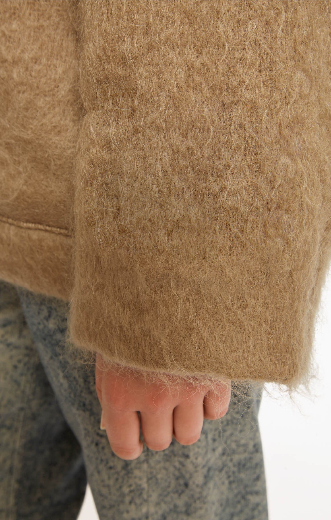 Veste Miller en laine - Moka