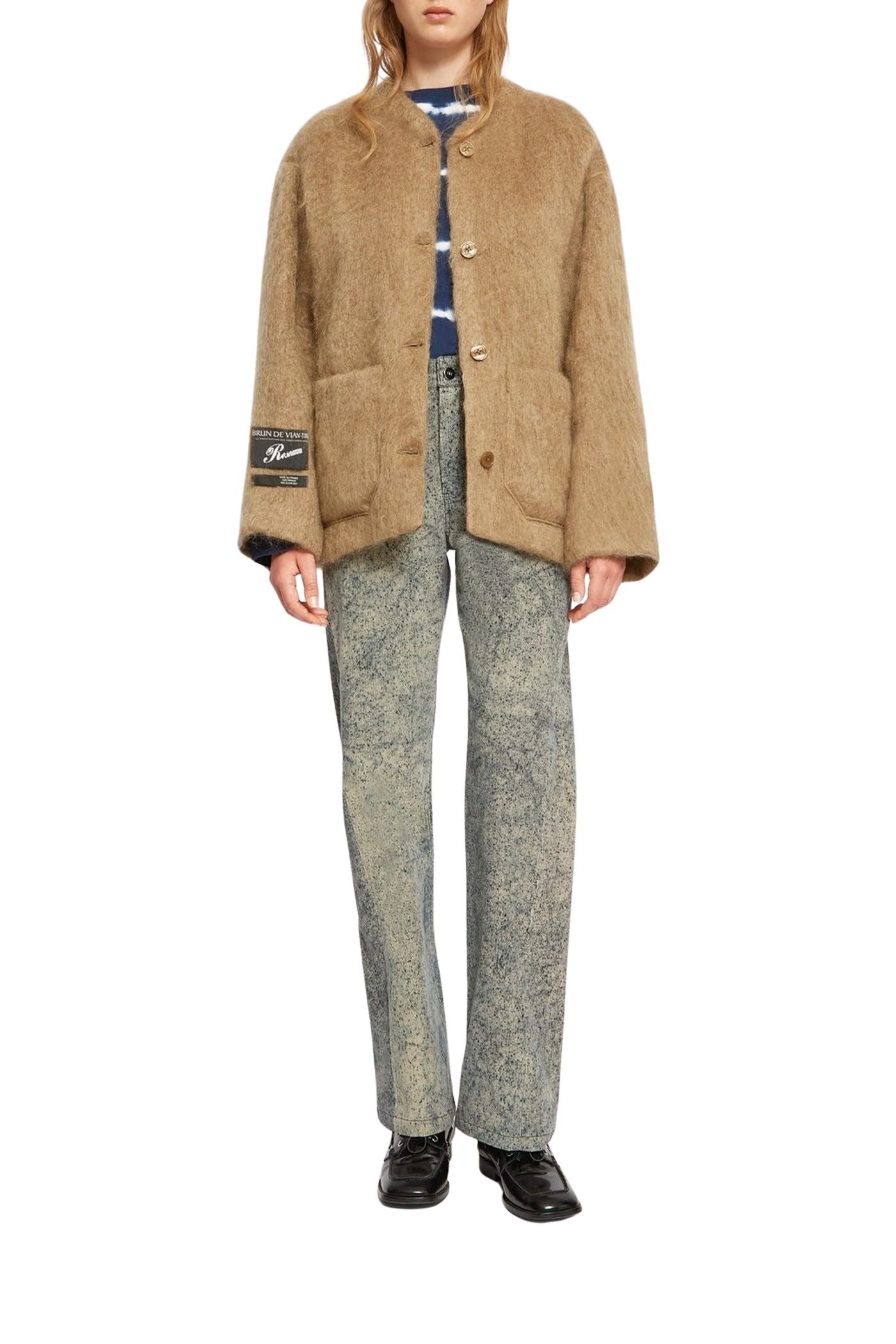 Veste Miller en laine - Moka
