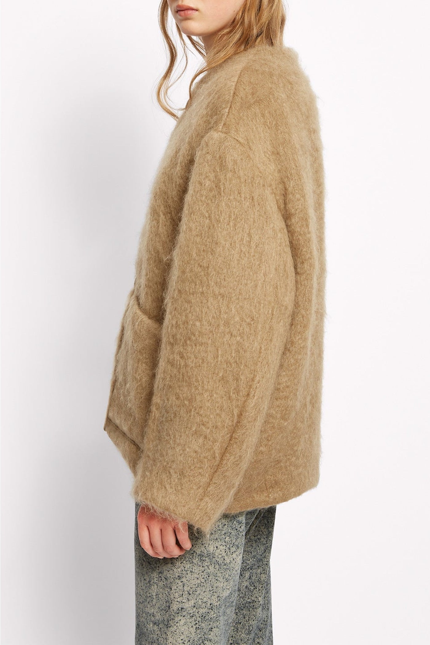 Veste Miller en laine - Moka