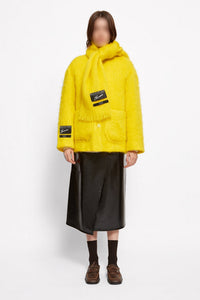 Veste Miller en laine - Jaune