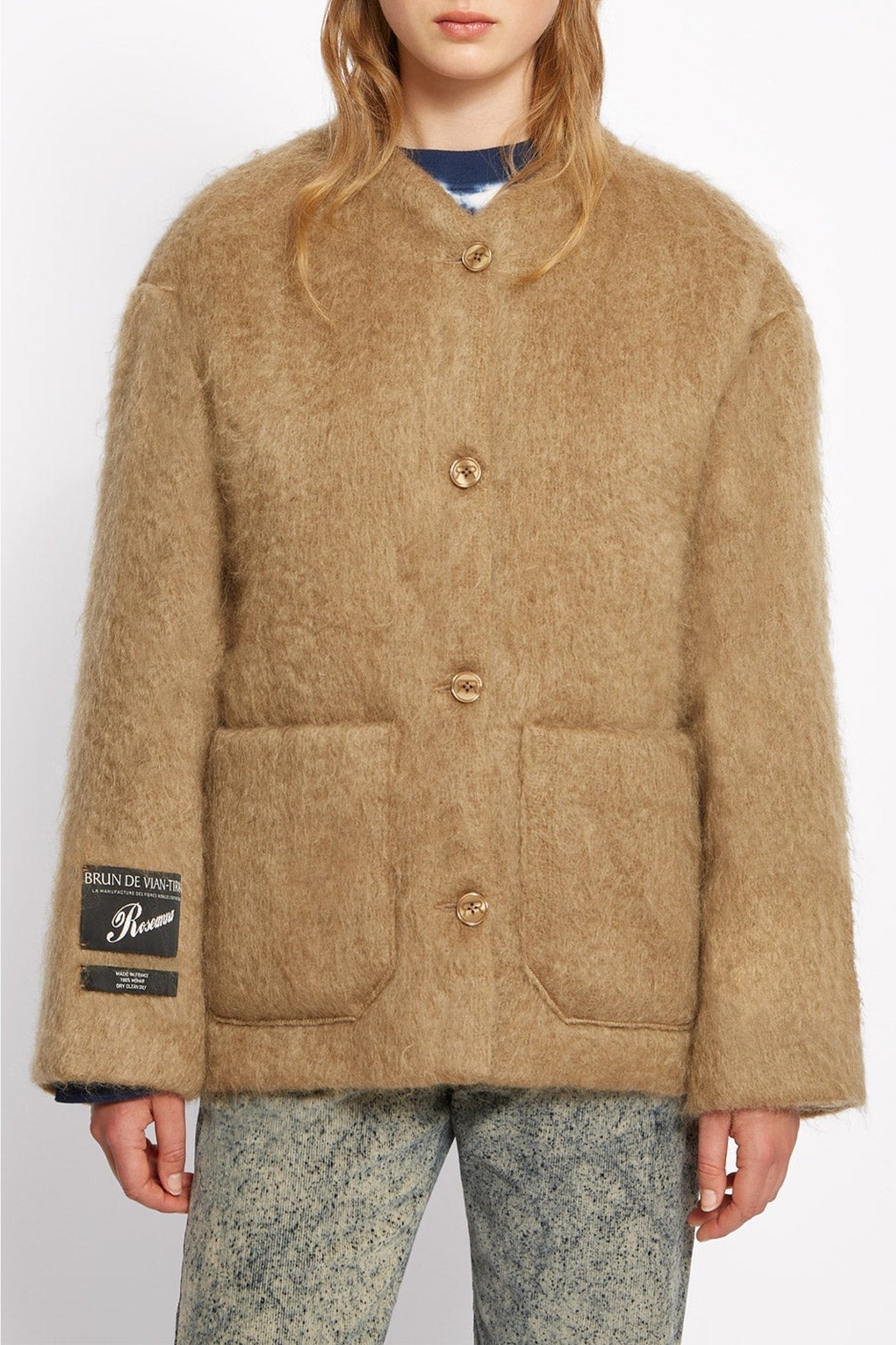 Veste Miller en laine - Moka