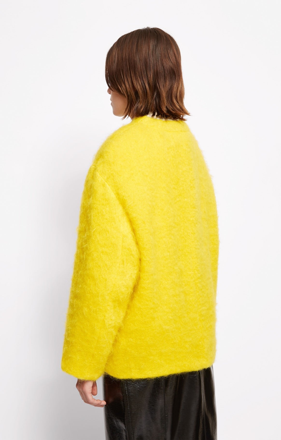 Veste Miller en laine - Jaune
