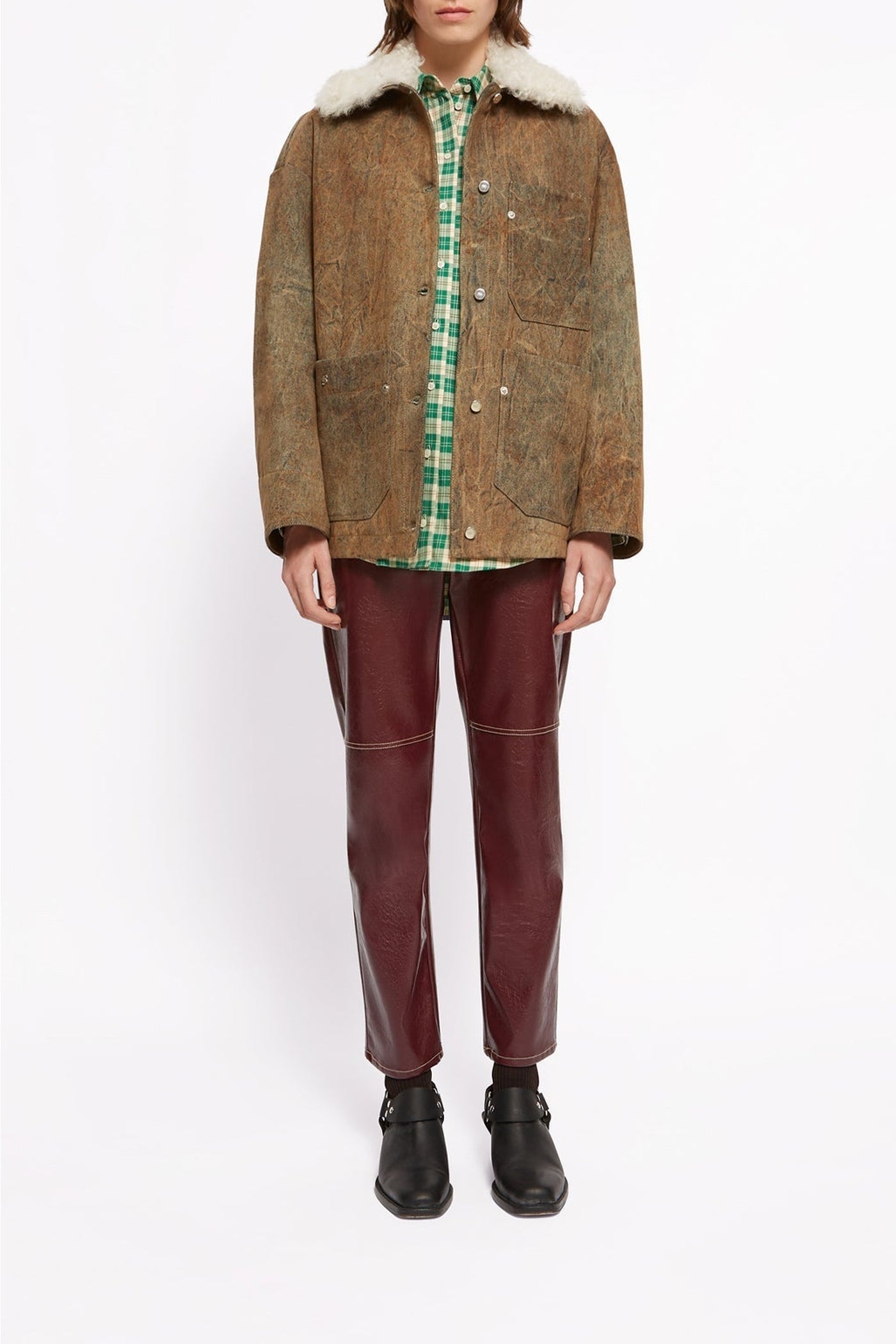 Veste Sister en coton - Chocolat