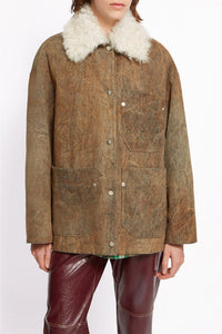 Veste Sister en coton - Chocolat