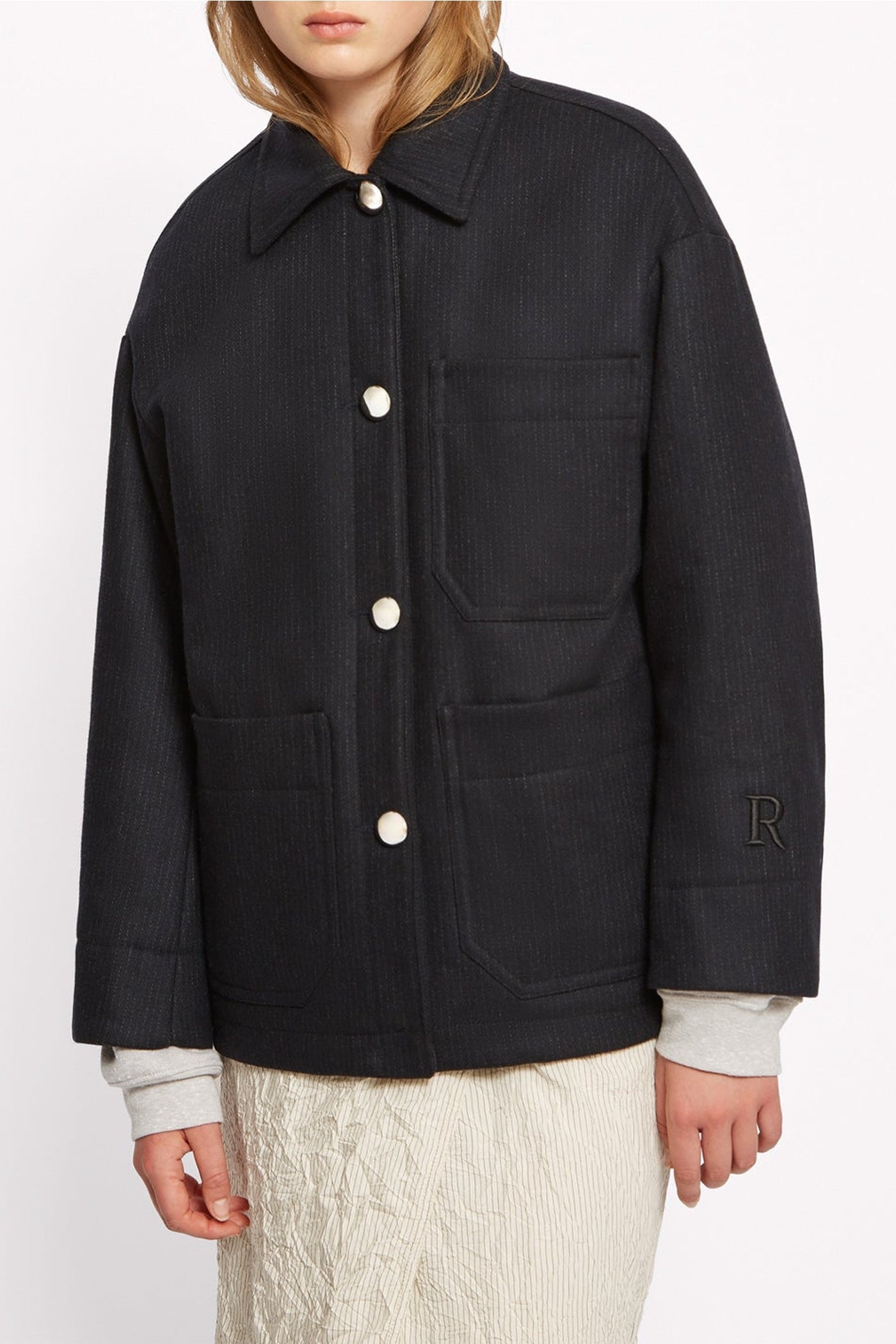 Sister wool jacket - Black