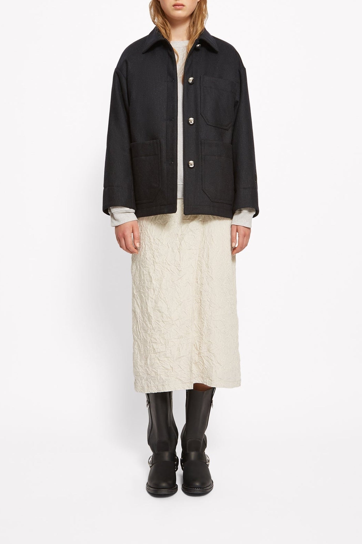 Sister wool jacket - Black