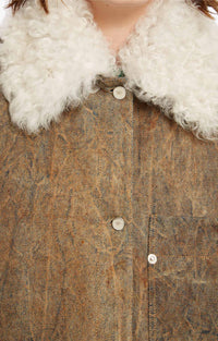 Veste Sister en coton - Chocolat