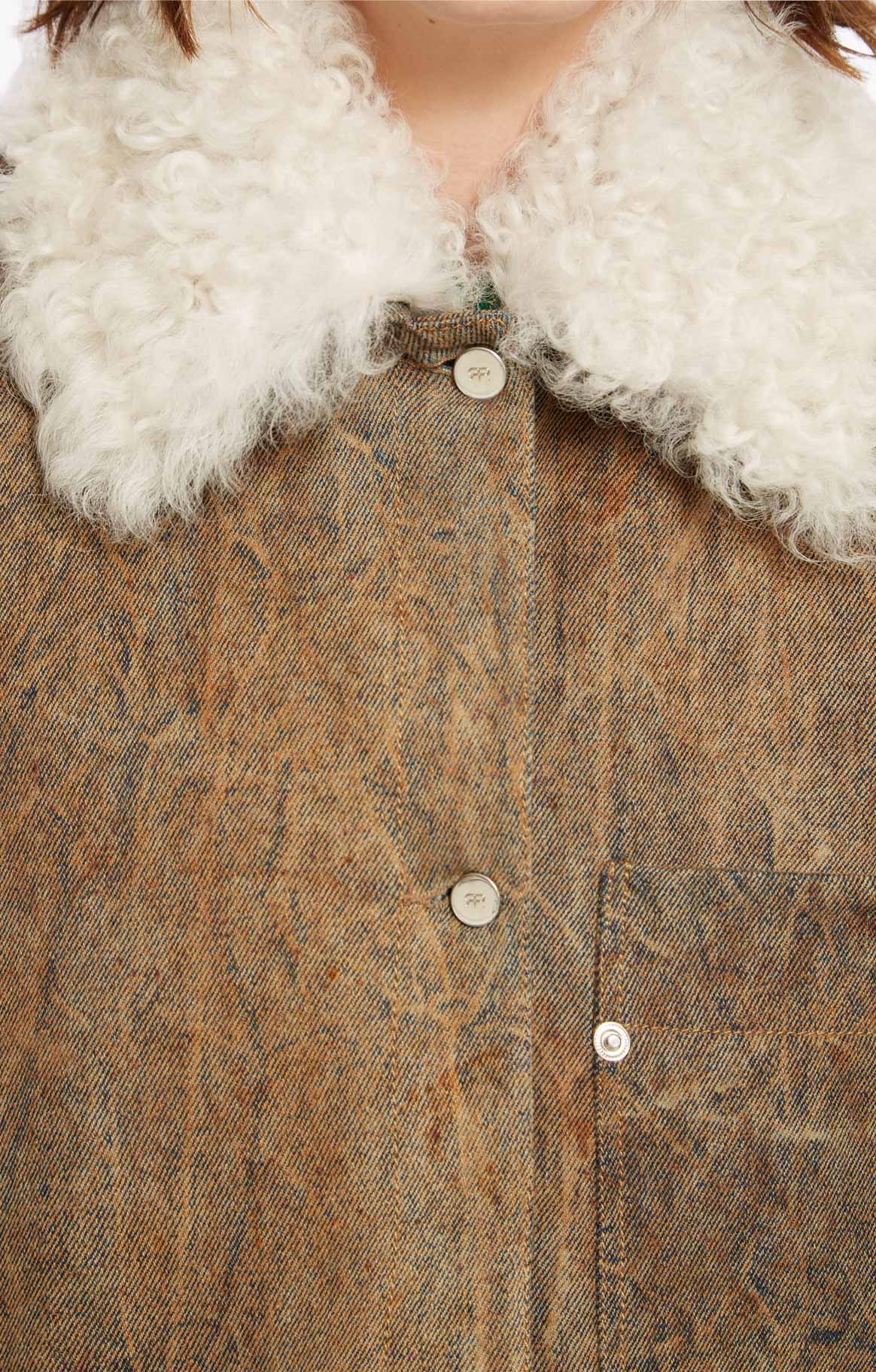 Veste Sister en coton - Chocolat