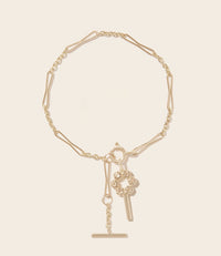 Pendentif Virginia en or jaune sertie de diamant - Or jaune & Diamant