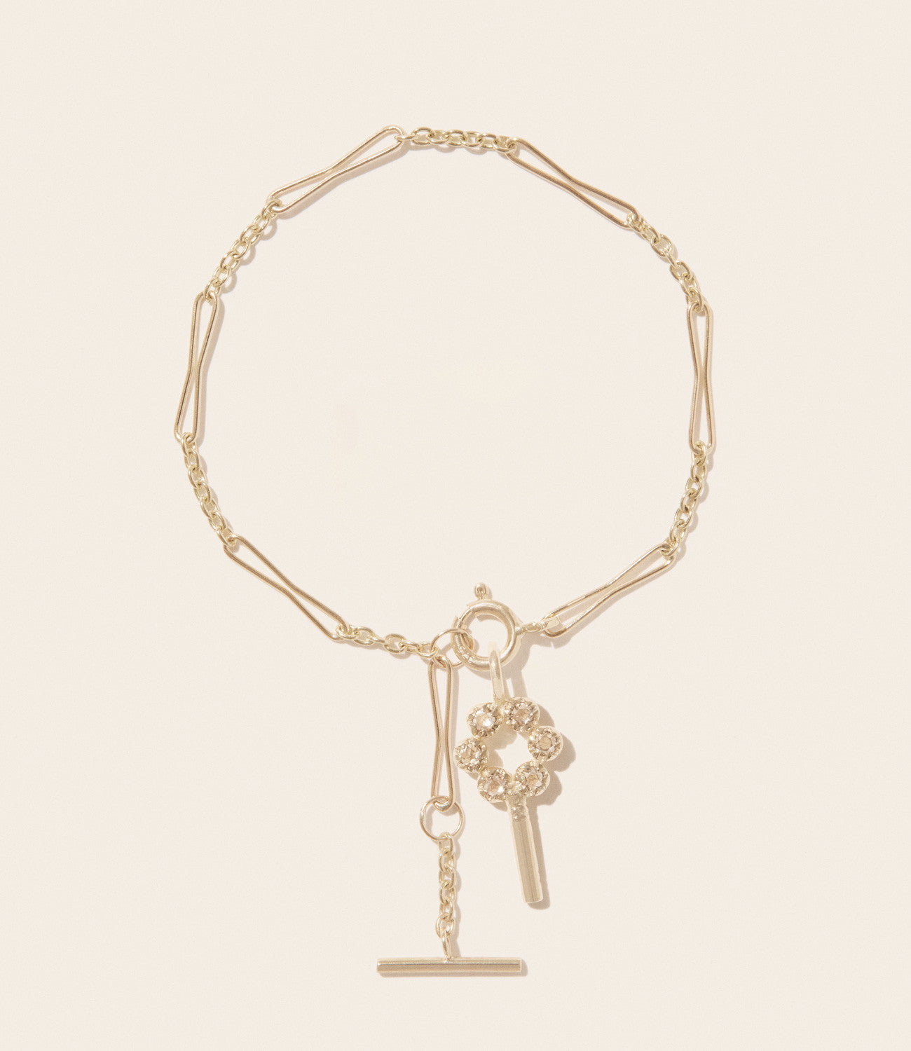 Pendentif Virginia en or jaune sertie de diamant - Or jaune & Diamant