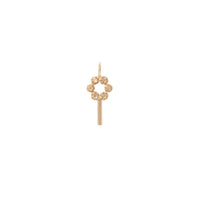 Pendentif Virginia en or jaune sertie de diamant - Or jaune & Diamant