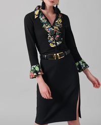 Viva cotton shirt - Black