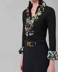 Viva cotton shirt - Black