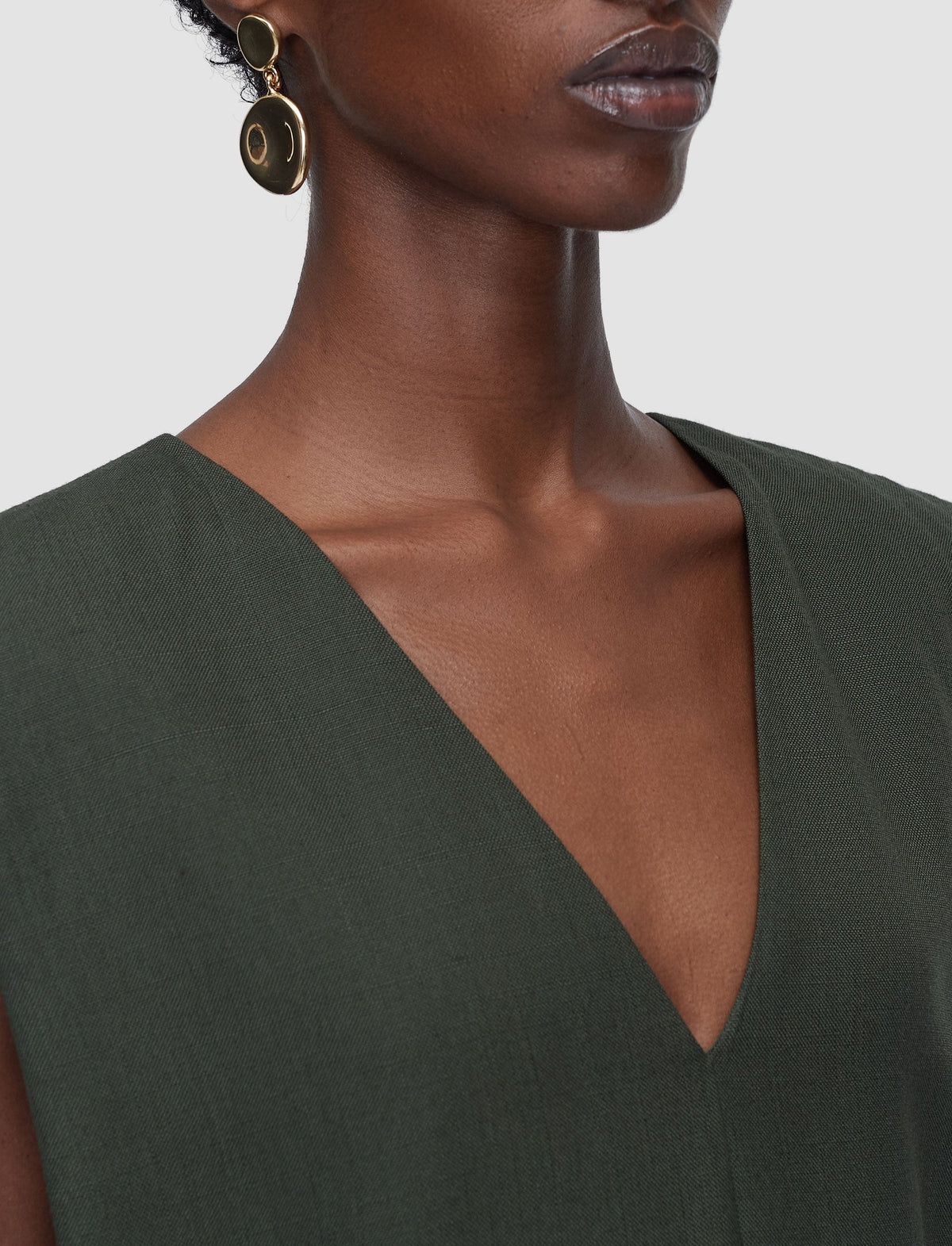 Robe longue Vssad évasée - Palm Leaf