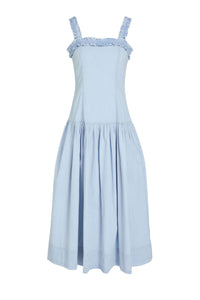 Robe corset délavé en coton - Soft Chambray