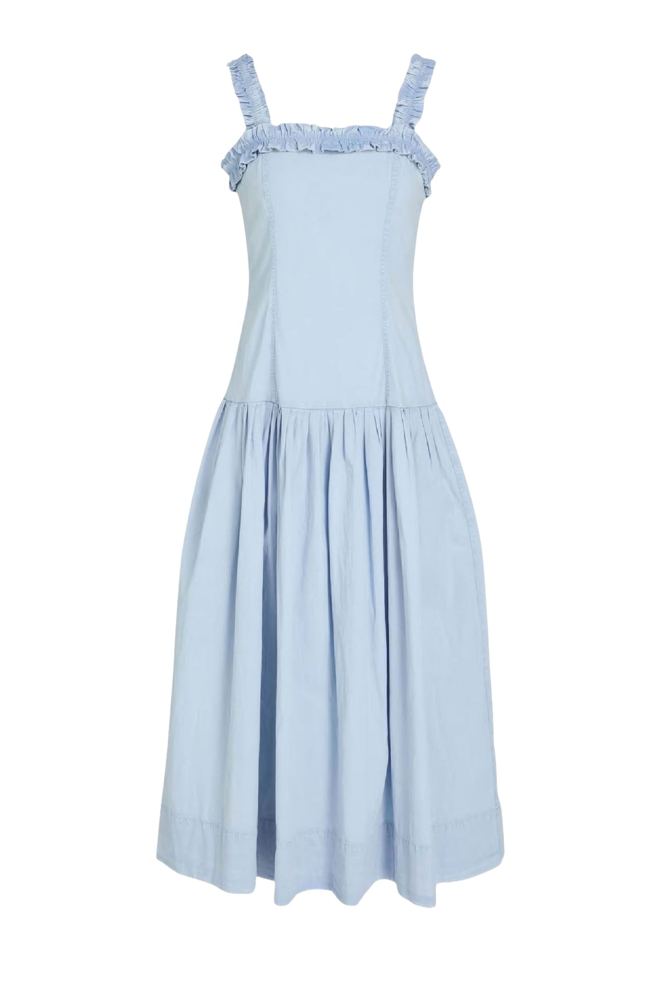 Robe corset délavé en coton - Soft Chambray