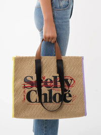Straw Beige TOTE BAGS - Straw Beige