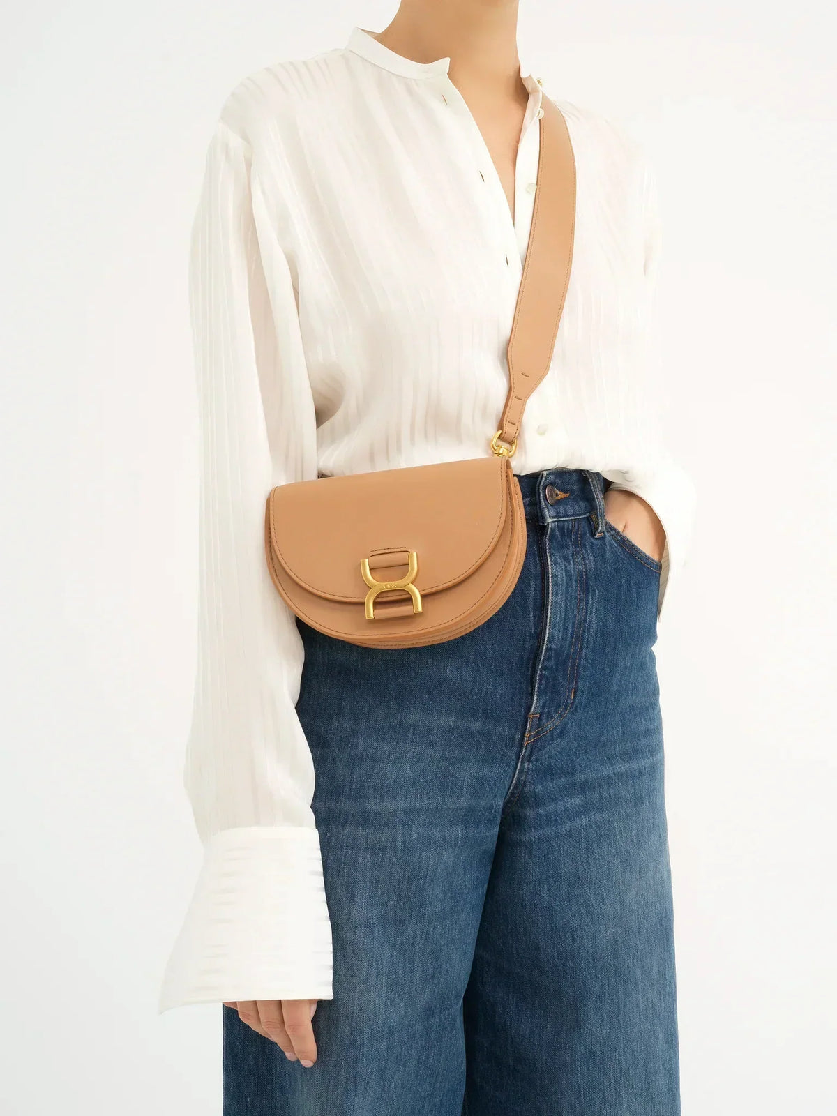 Black MINI FLAP BAG - Black