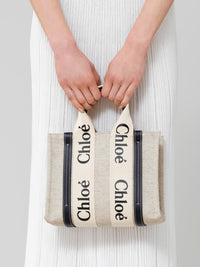 White & Blue SMALL TOTE - White & Blue