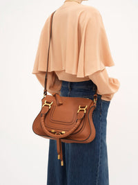 BASEPLUS_Tan SMALL DOUBLE CARRY BAG - Tan