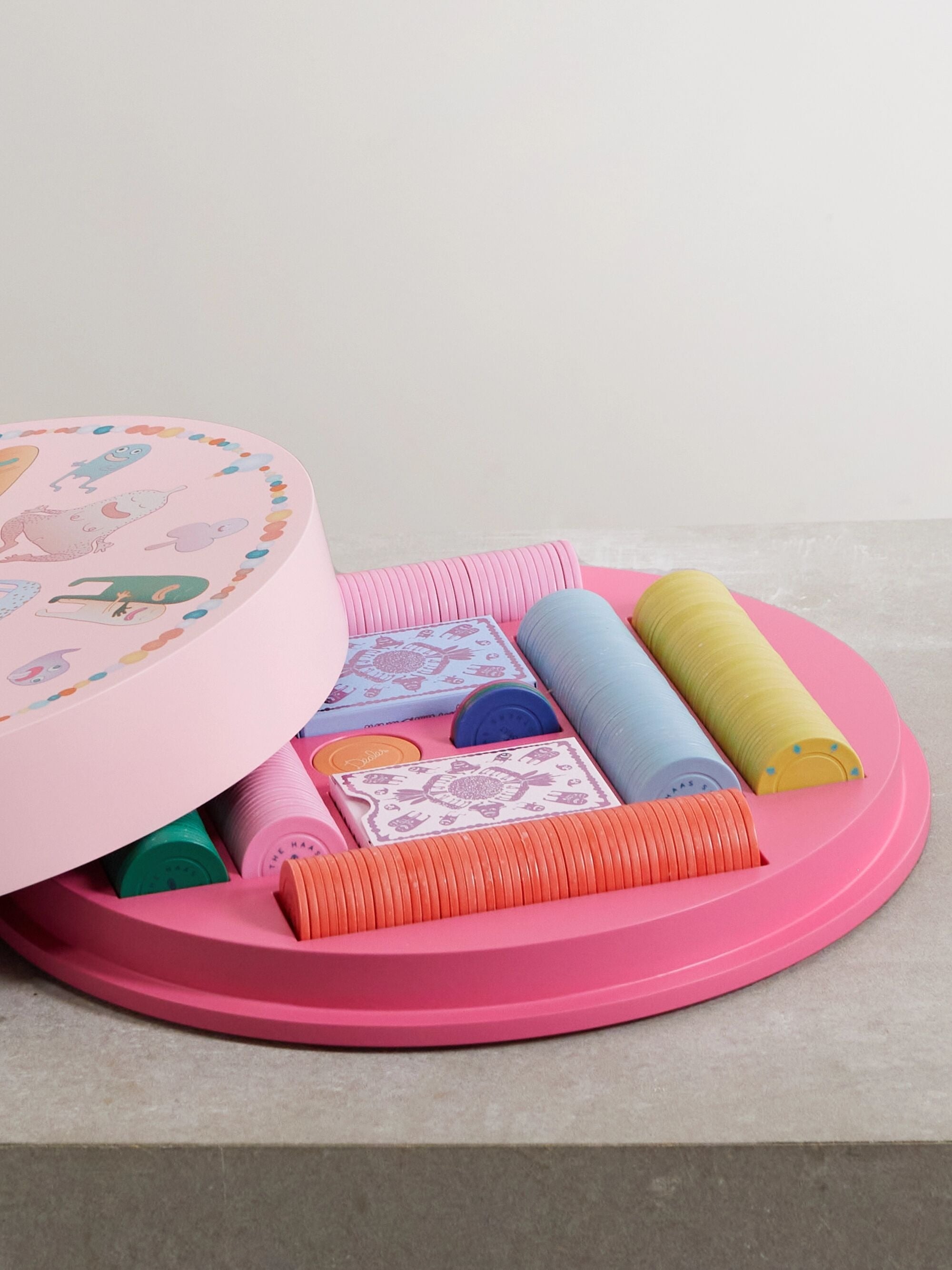 Coffret de poker Haas - Pink