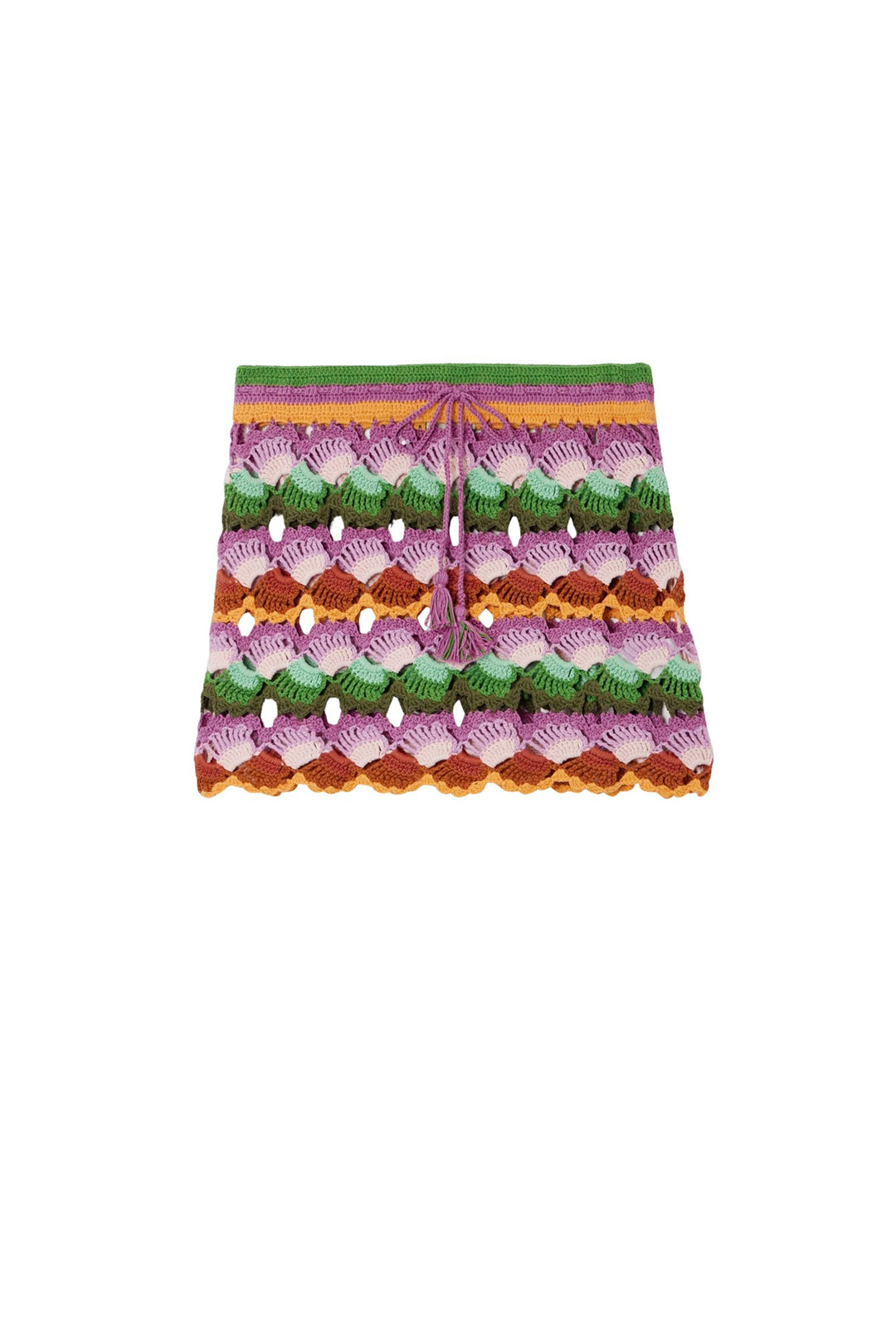 Jupe Bananas en crochet - Multicolore