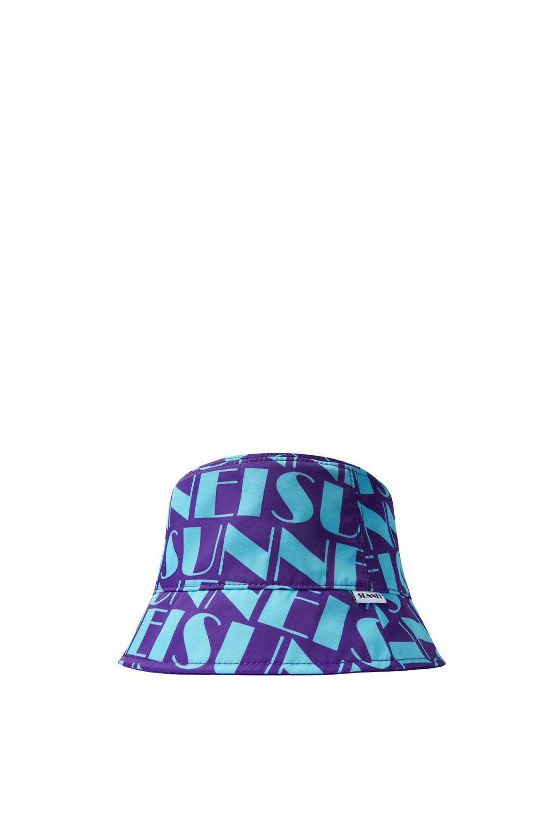 Reversible graphic bobble - Azure & Purple