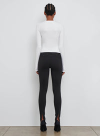 Opaque Long Sleeve Tee - White
