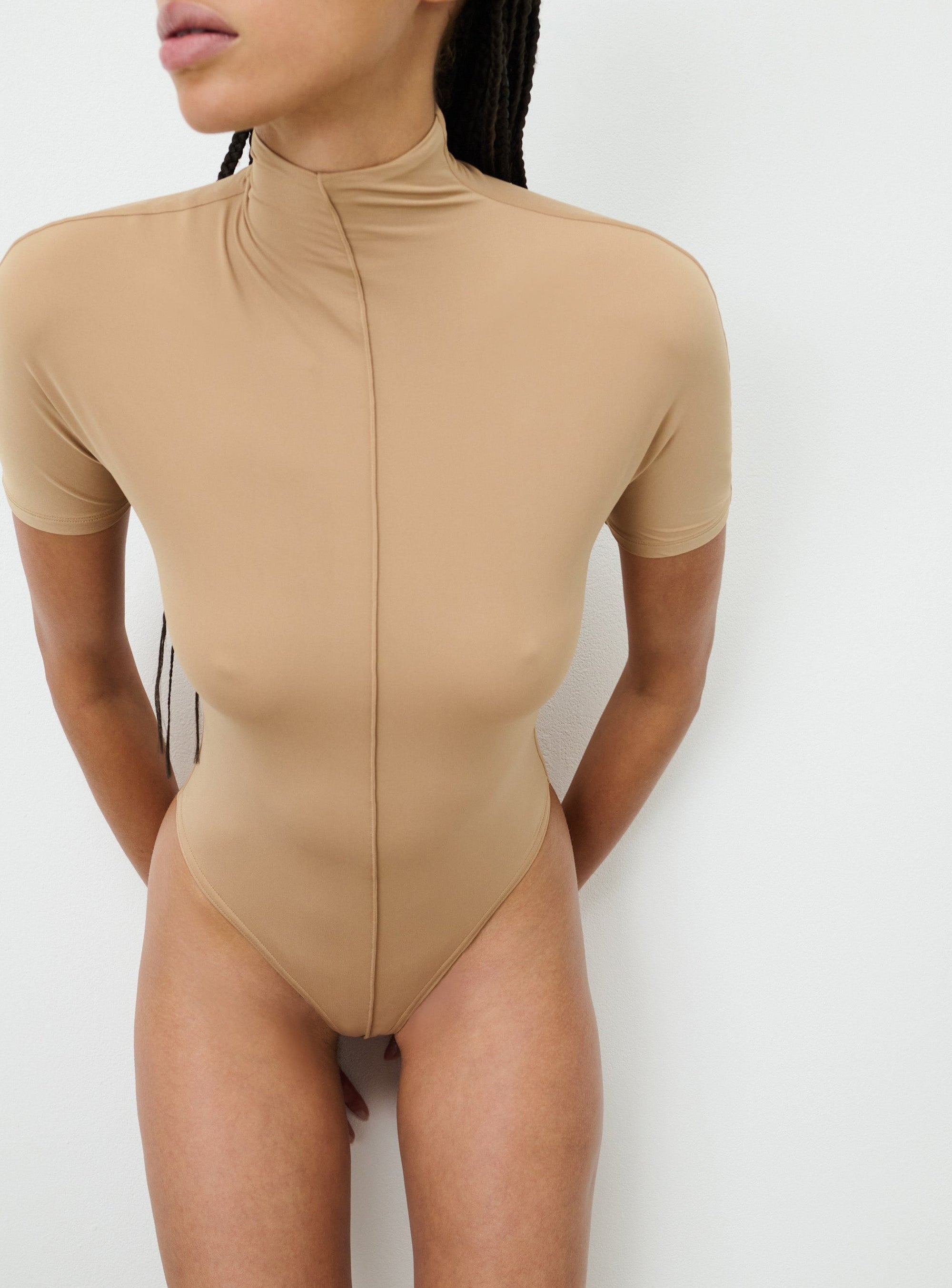 RHW Short Sleeve Bodysuit - Sahara