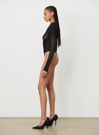 RHW Web Bodysuit - Black