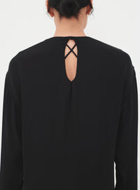 Sheer Blouse - Black