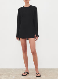 Sheer Blouse - Black
