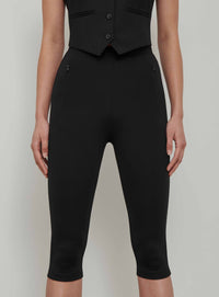 Crop Legging - Black