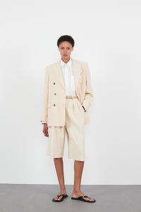 Spring Tailored Short - Cream
