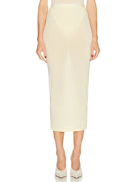 Sheer Skirt - Butter
