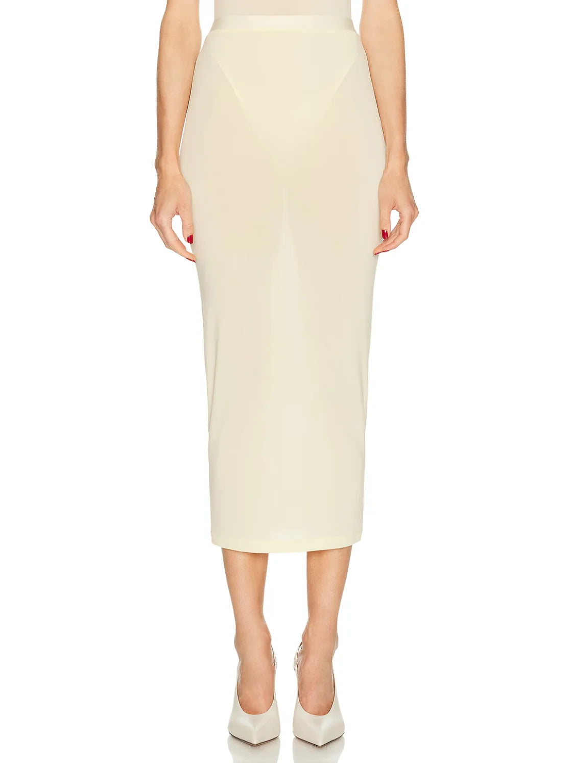 Sheer Skirt - Butter