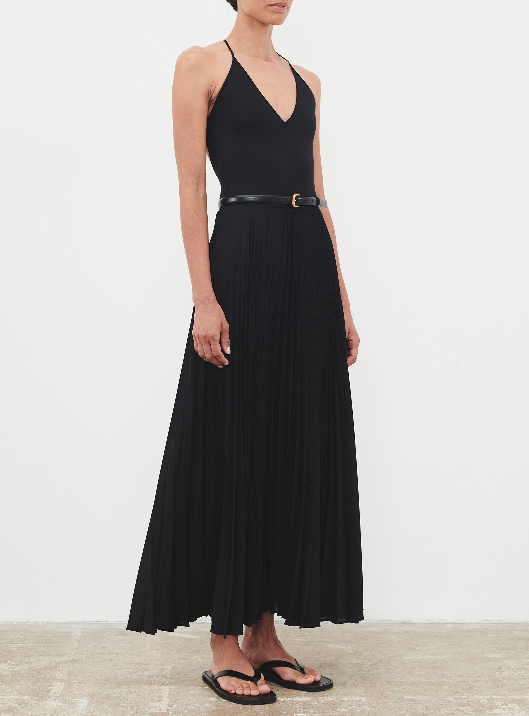 Pleated Skirt - Black
