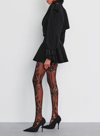 Circle Skirt Mini - Black