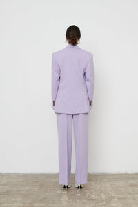Double Breasted Blazer - Lilac