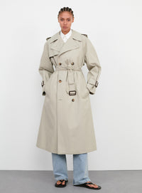 Classic Trench Coat - Cement
