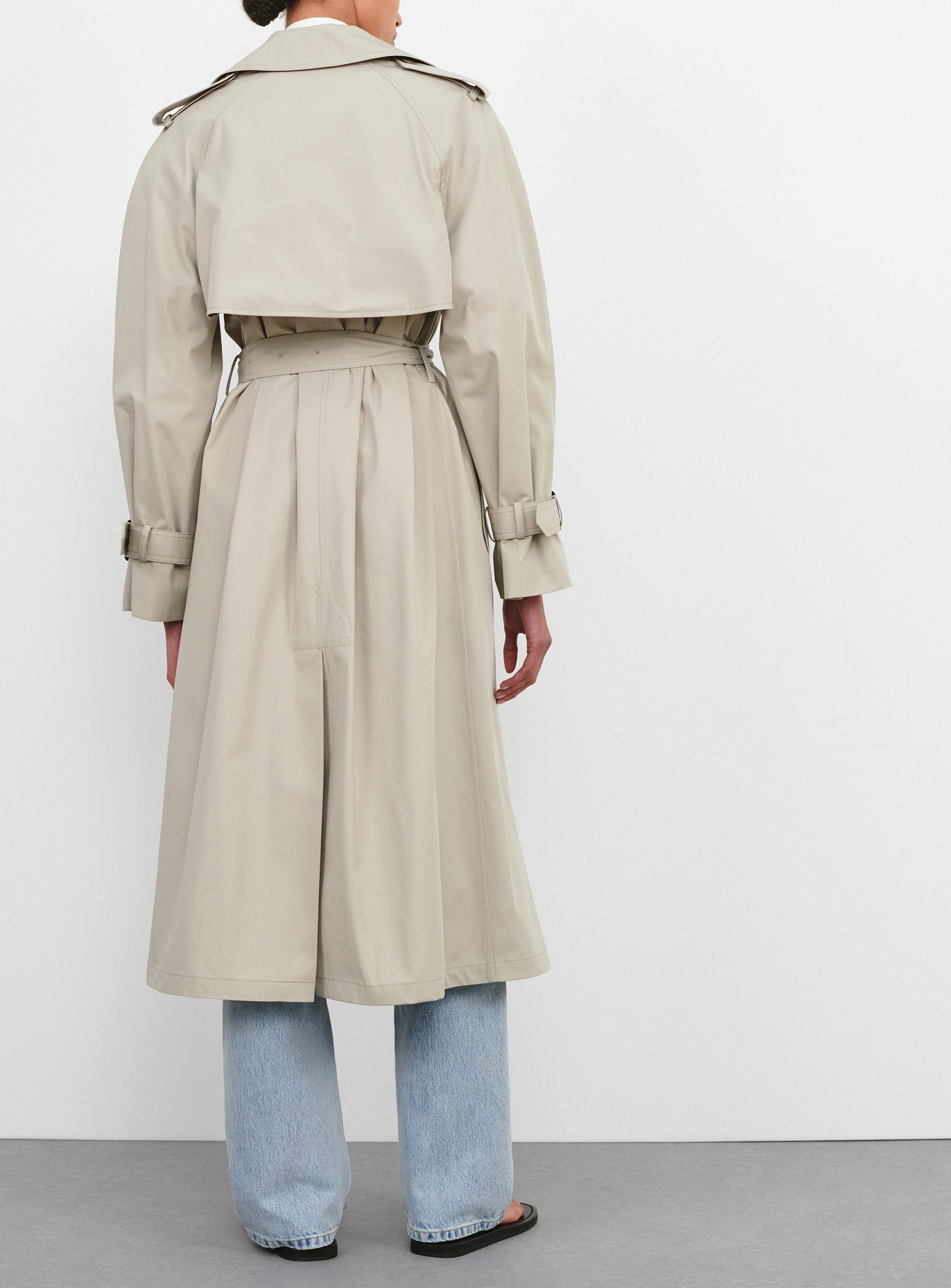 Classic Trench Coat - Cement