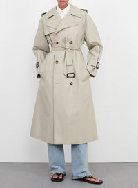 Classic Trench Coat - Cement